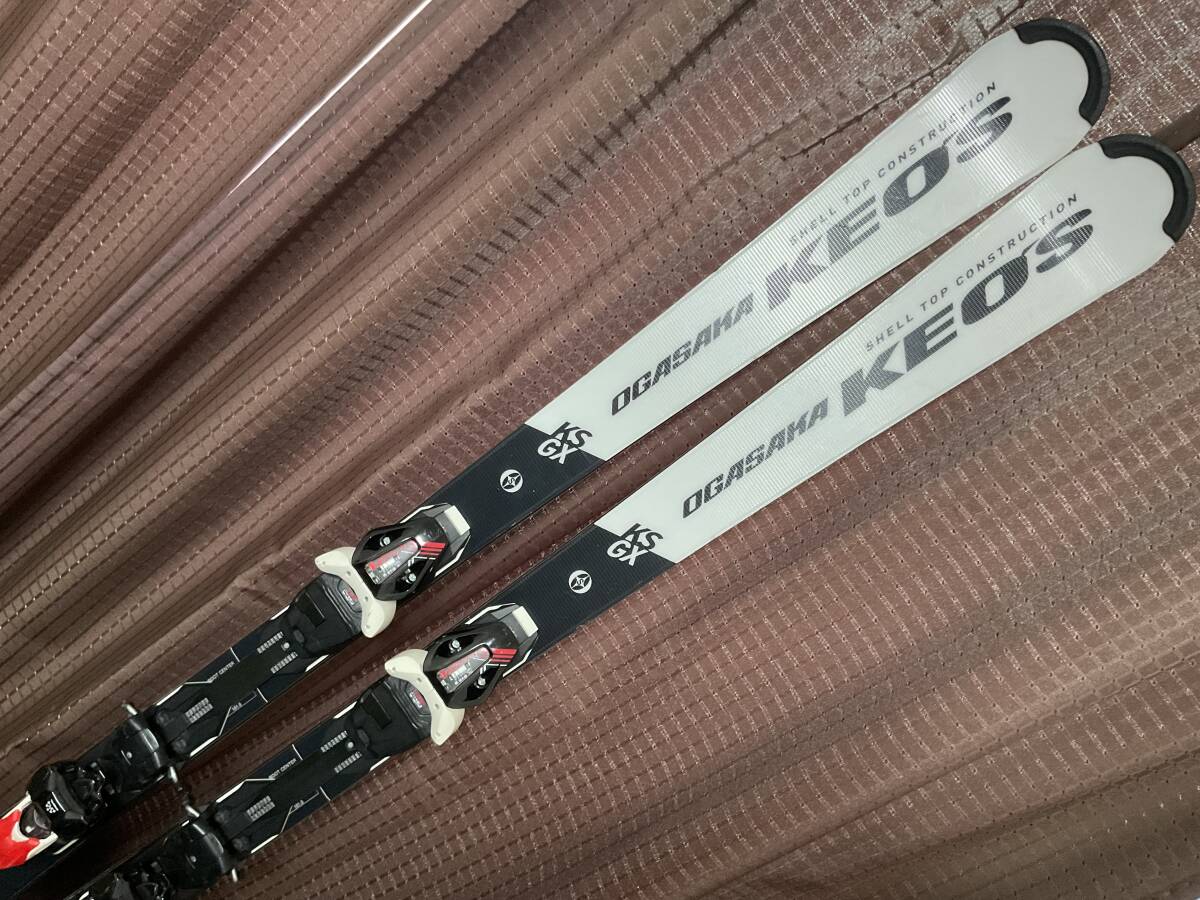 OGASAKA(オガサカ) KEO‘S KS-GX ケオッズ オールラウンドモデル スキー板 165㎝ R13.8m 118-67.5-101mm_画像2