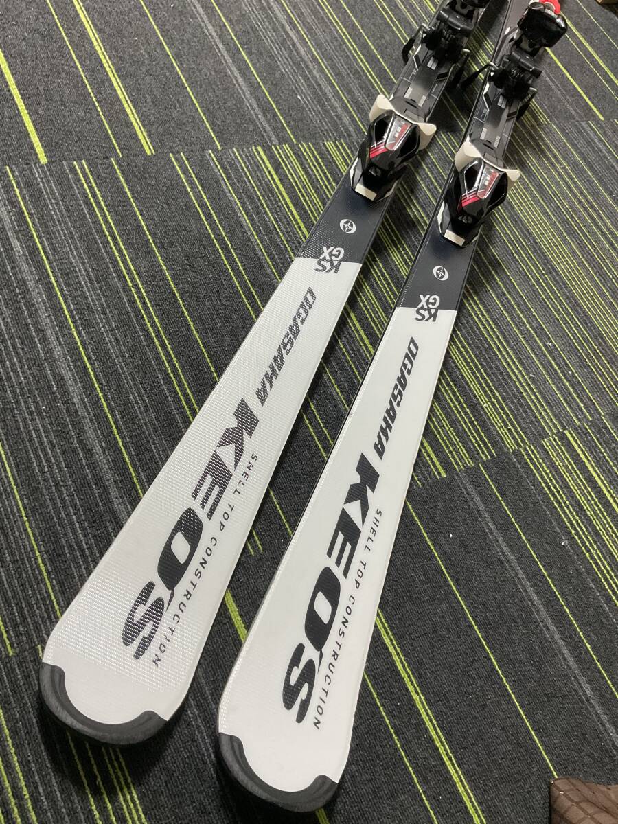 OGASAKA(オガサカ) KEO‘S KS-GX ケオッズ オールラウンドモデル スキー板 165㎝ R13.8m 118-67.5-101mm_画像1