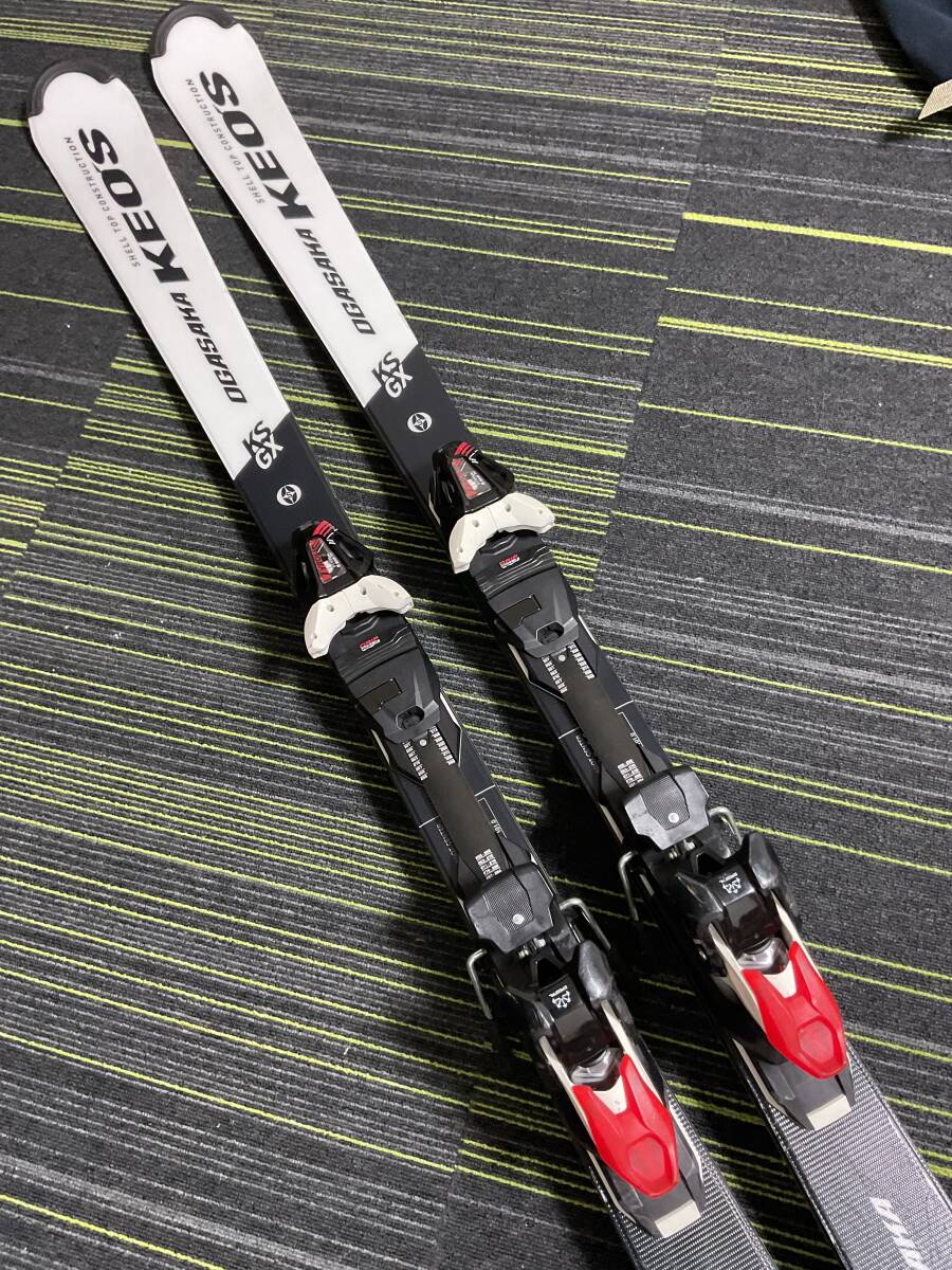 OGASAKA(オガサカ) KEO‘S KS-GX ケオッズ オールラウンドモデル スキー板 165㎝ R13.8m 118-67.5-101mm_画像3