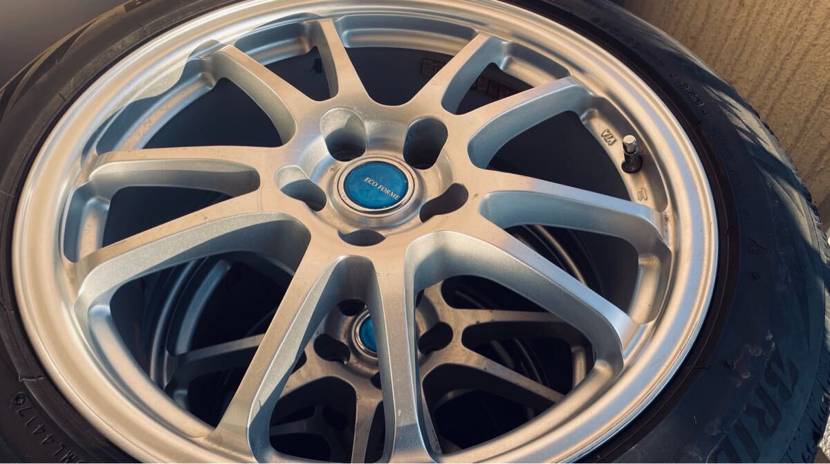 ★売り切り　スタッドレスタイヤ ＆ アルミホイール 4本セット　BRIDGESTONE / ECO FORME SE-10　ブリヂストン_画像5