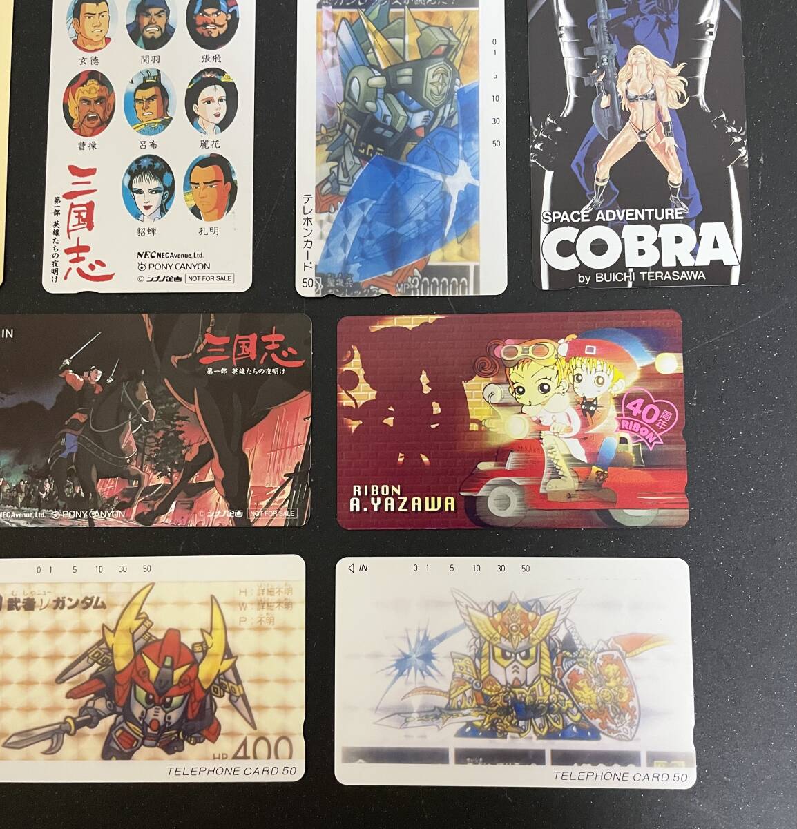 【非売品】テレホンカード サガ フロンティア/ドラゴンボール/もののけ姫/ポケモン/猛き龍星/孔雀玉/ガンダム/三国志/コブラ/ぺこちゃん/他_画像5