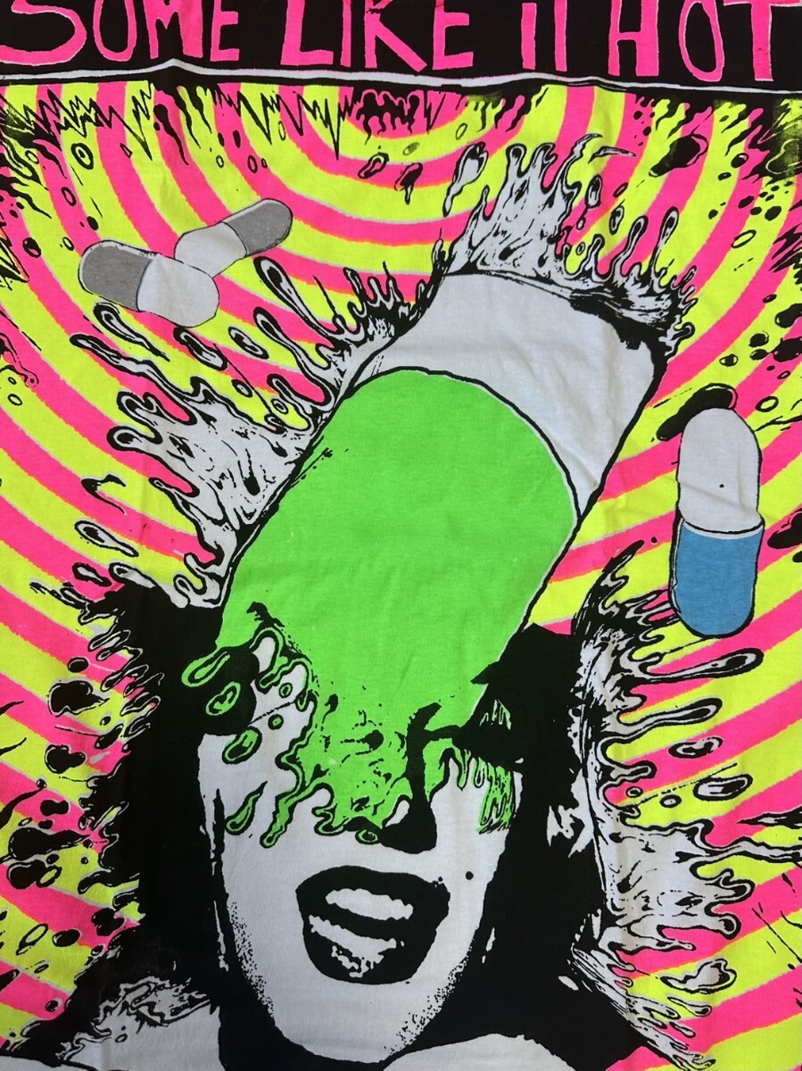 未着用品 BAKATEEE SOME LiKE iT HOT Tシャツ マリリンモンロー シルクスクリーン シリアルキラー bakateee 手刷りXL_画像5