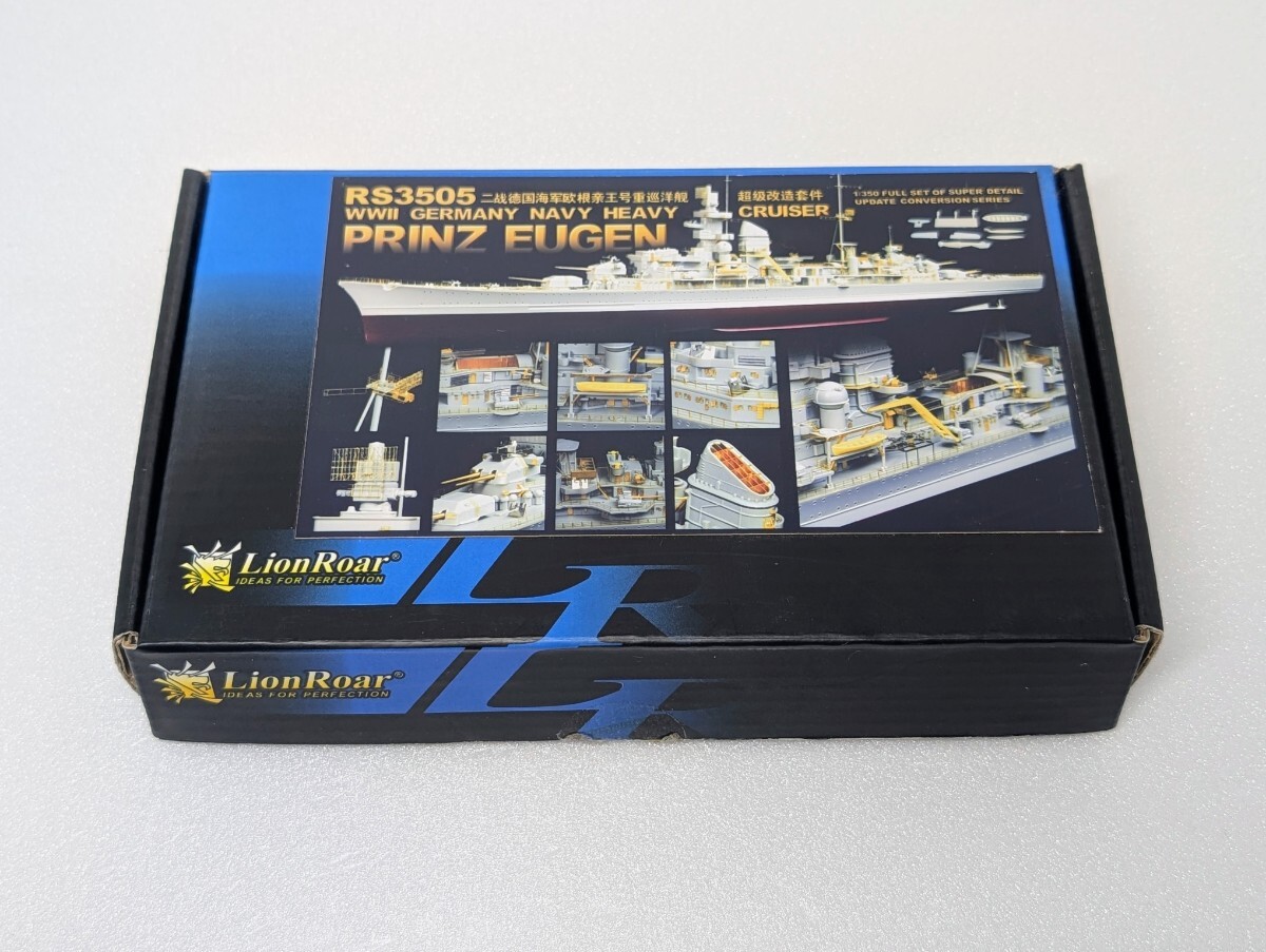 Lion Roar RS3505 1/350 プリンツ・オイゲン 重巡洋艦 WWII Germany Navy PRINZ EUGEN ライオンロア ディテールアップパーツセット_画像1