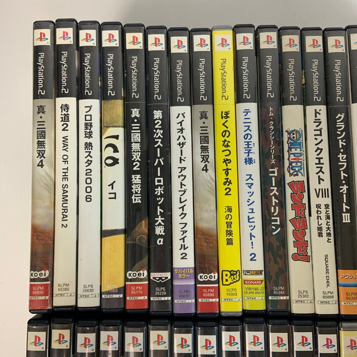 Y5B373 PS2 ソフト 43本セット/ ★１円スタート! 全画像あり★ まとめ 格安販売 継続入荷 プレステ 大量 ゲーム game 愛知100サイズ_画像2