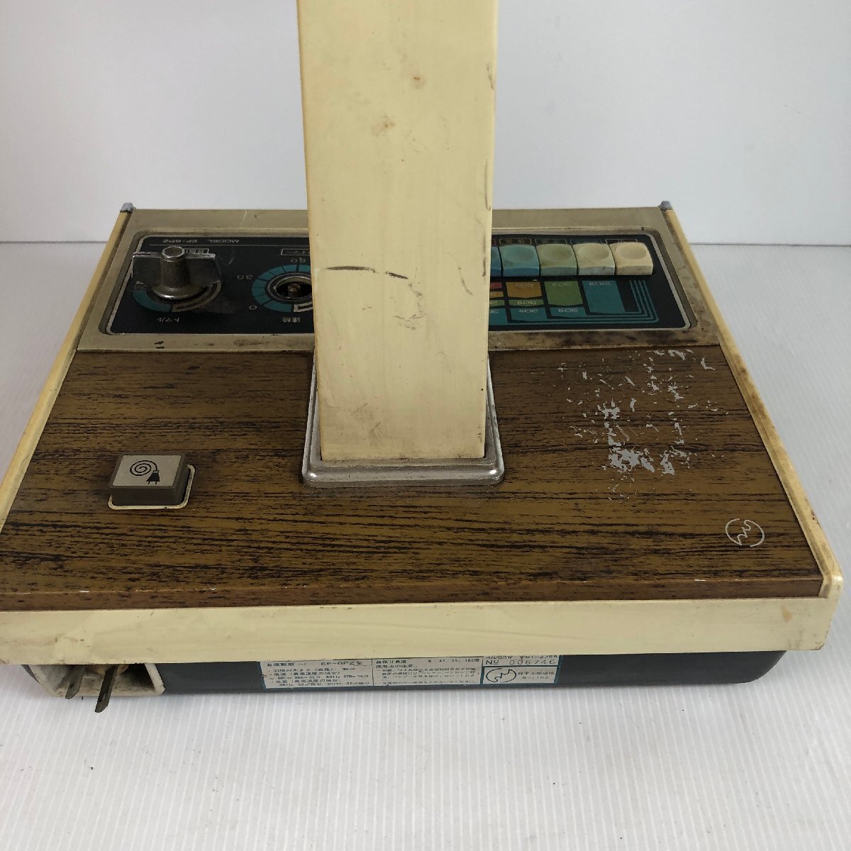 Y8-903 SANYO Sanyo Sanyo EF-6PZ вентилятор retro под дерево Aichi 140 размер 