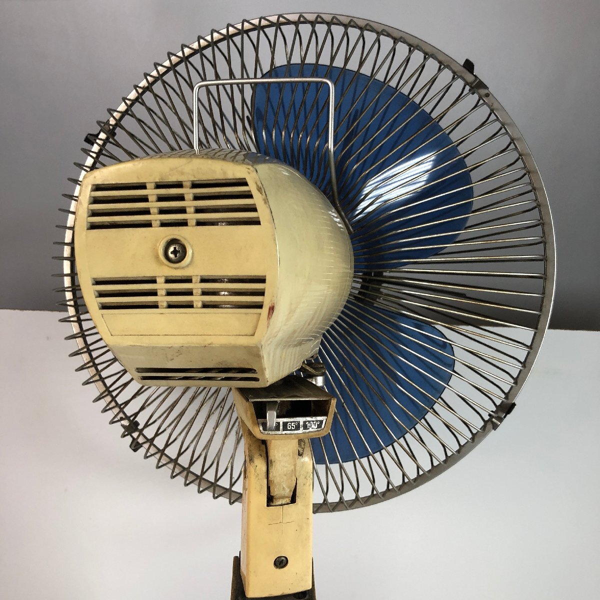 Y8-903 SANYO Sanyo Sanyo EF-6PZ вентилятор retro под дерево Aichi 140 размер 