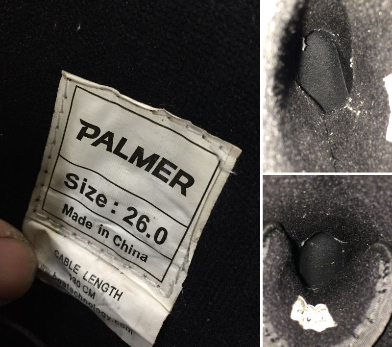 パーマー PALMER スノーボードブーツ ブラック 26.0 スノーボード ウィンタースポーツ 30-11_画像8