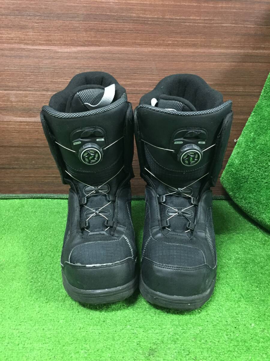 IGNIO イグニオ IG VOLTAGE BOAスノーボードブーツ ブラック 26.0 スノーボード ウィンタースポーツ 30-10_画像1