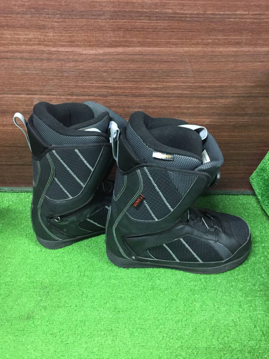 IGNIO イグニオ IG VOLTAGE BOAスノーボードブーツ ブラック 26.0 スノーボード ウィンタースポーツ 30-10_画像4