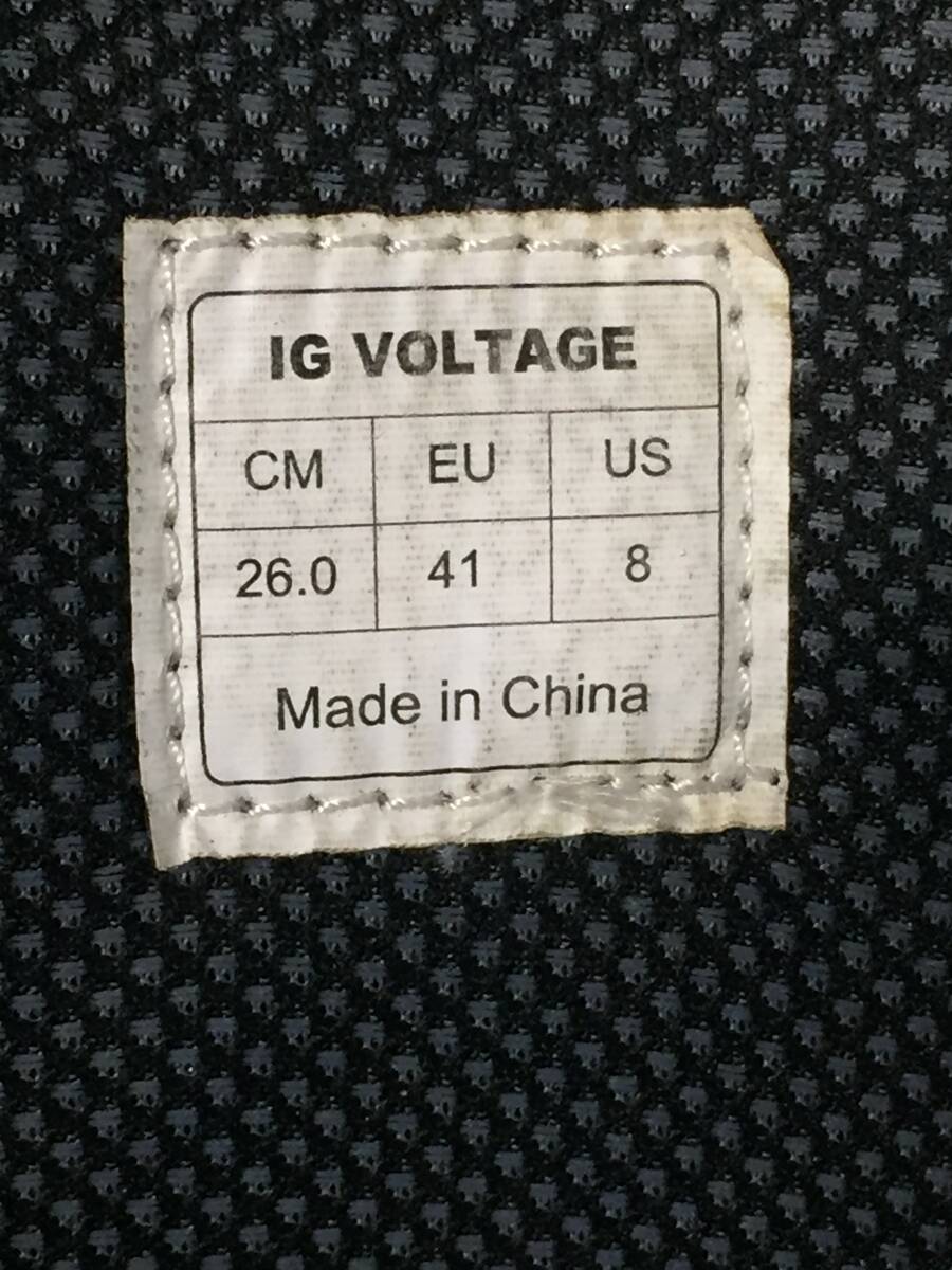 IGNIO イグニオ IG VOLTAGE BOAスノーボードブーツ ブラック 26.0 スノーボード ウィンタースポーツ 30-10_画像9