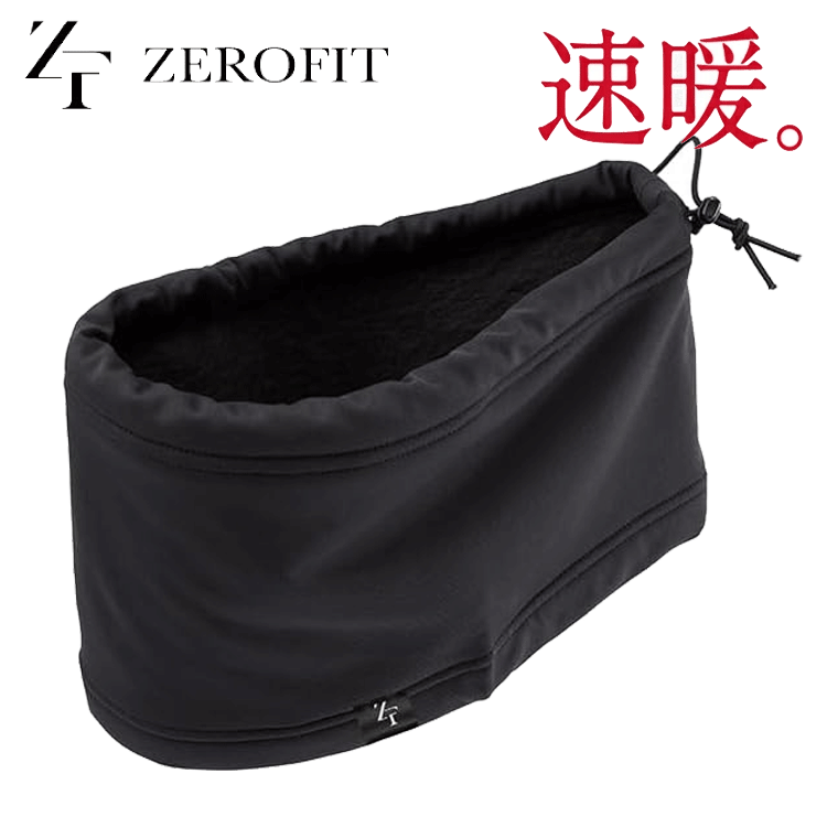 EON SPORTS HEATRUB ネックウォーマー【イオンスポーツ】【ヒートラブ】【速暖】【首】【防寒】【ブラック×チャコールグレー】【Wear】_画像1