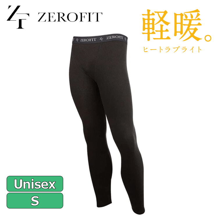 EON SPORTS HEATRUB LIGHT ロングタイツ【イオンスポーツ】【ヒートラブライト】【軽暖】【ブラック】【Sサイズ(男女兼用)】【Wear】_画像1