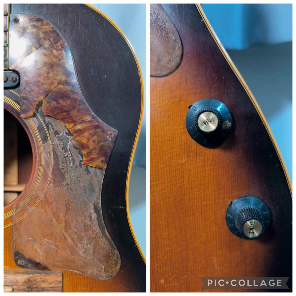 [1 иен старт ]/22 гитара акустическая гитара Gibson фирма Country *we Stan S/N:980634 1959 год ka лама Zoo работоспособность не проверялась 