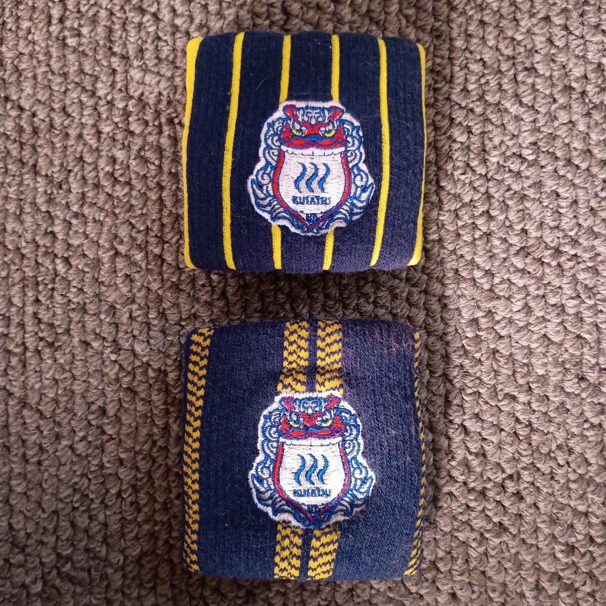 送料無料 ザスパ群馬 リストバンド2個セット ザスパクサツ群馬 ザスパ草津_画像1