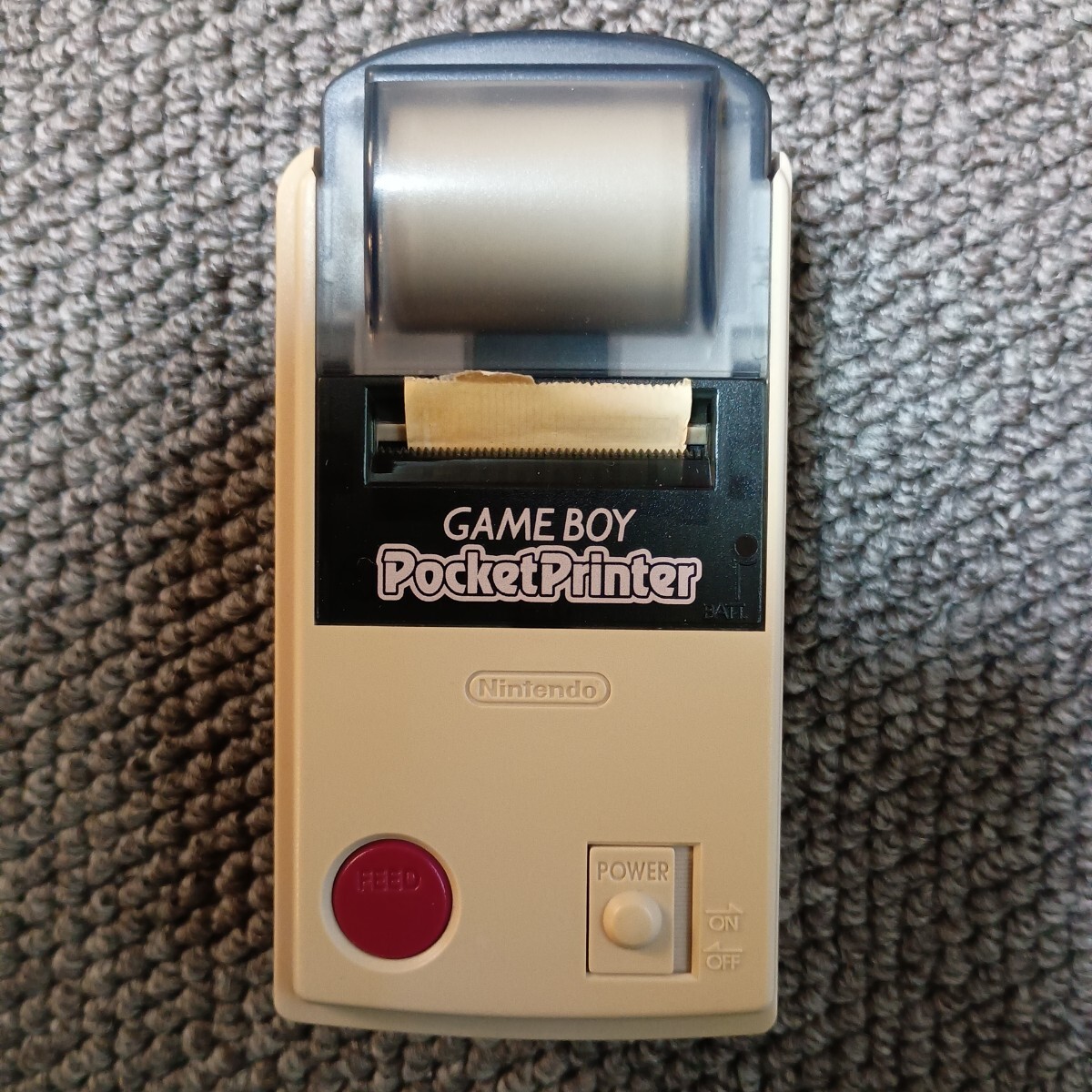 【動作未確認】送料無料 GB ポケットプリンタ 箱付_画像4