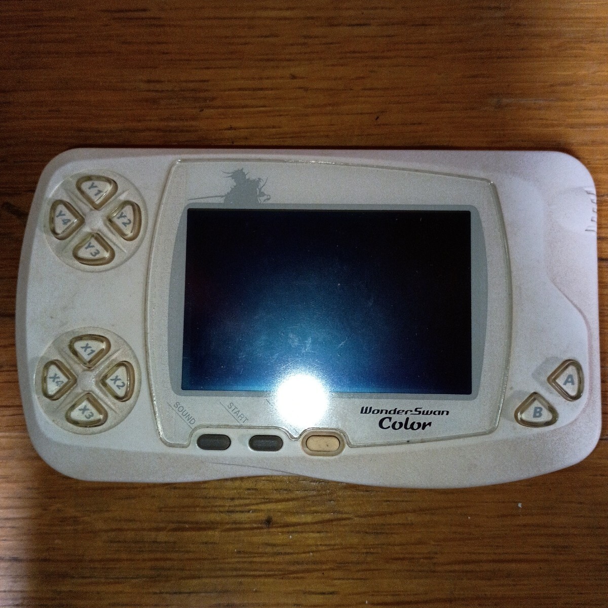 【電池ボックス欠品】【動作未確認品】送料無料 ワンダースワンカラー本体 ファイナルファンタジー同梱版_画像1