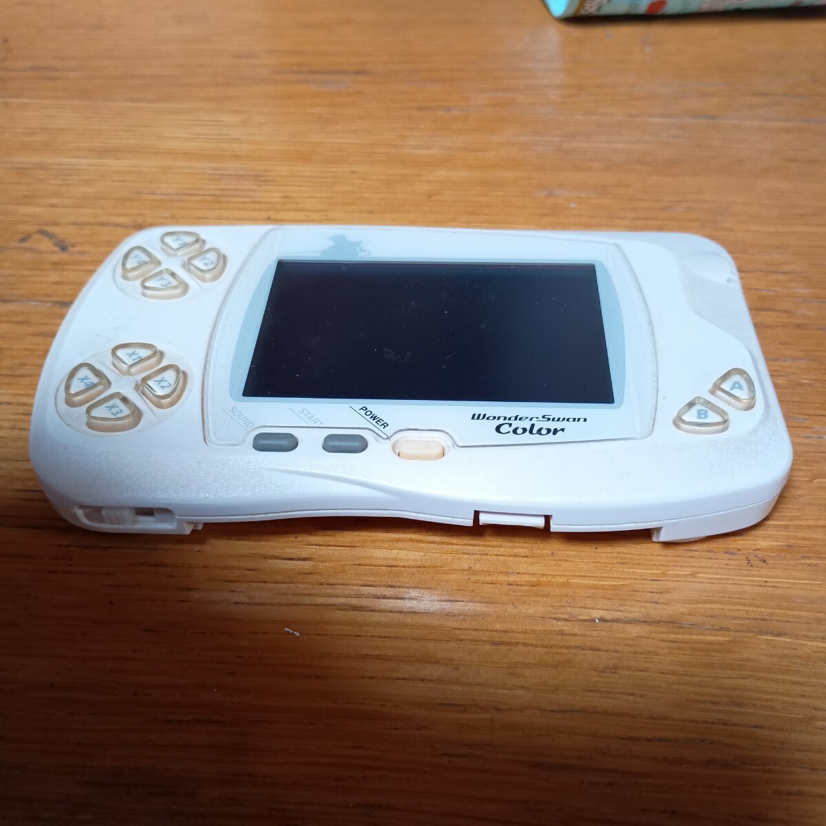 【電池ボックス欠品】【動作未確認品】送料無料 ワンダースワンカラー本体 ファイナルファンタジー同梱版_画像3