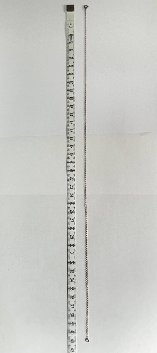 12k 刻印 ゴールドネックレス 約41cmレディースサイズ ユーズド品_画像6