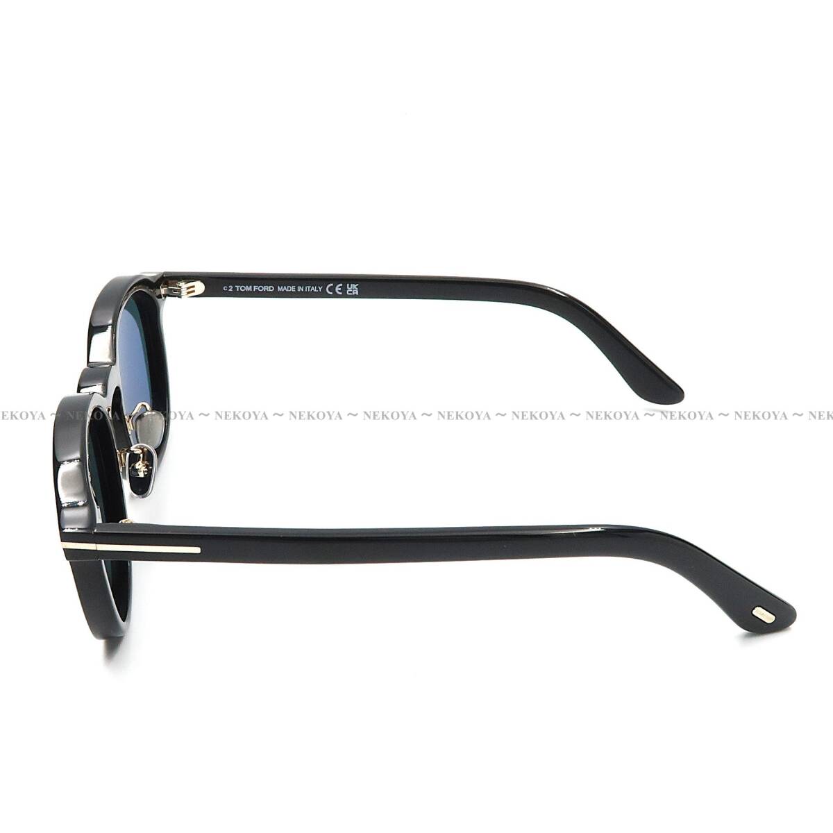 TOM FORD TF1277-D 01A サングラス ブラック 高級 ボストン トムフォード アジアンフィット_画像4