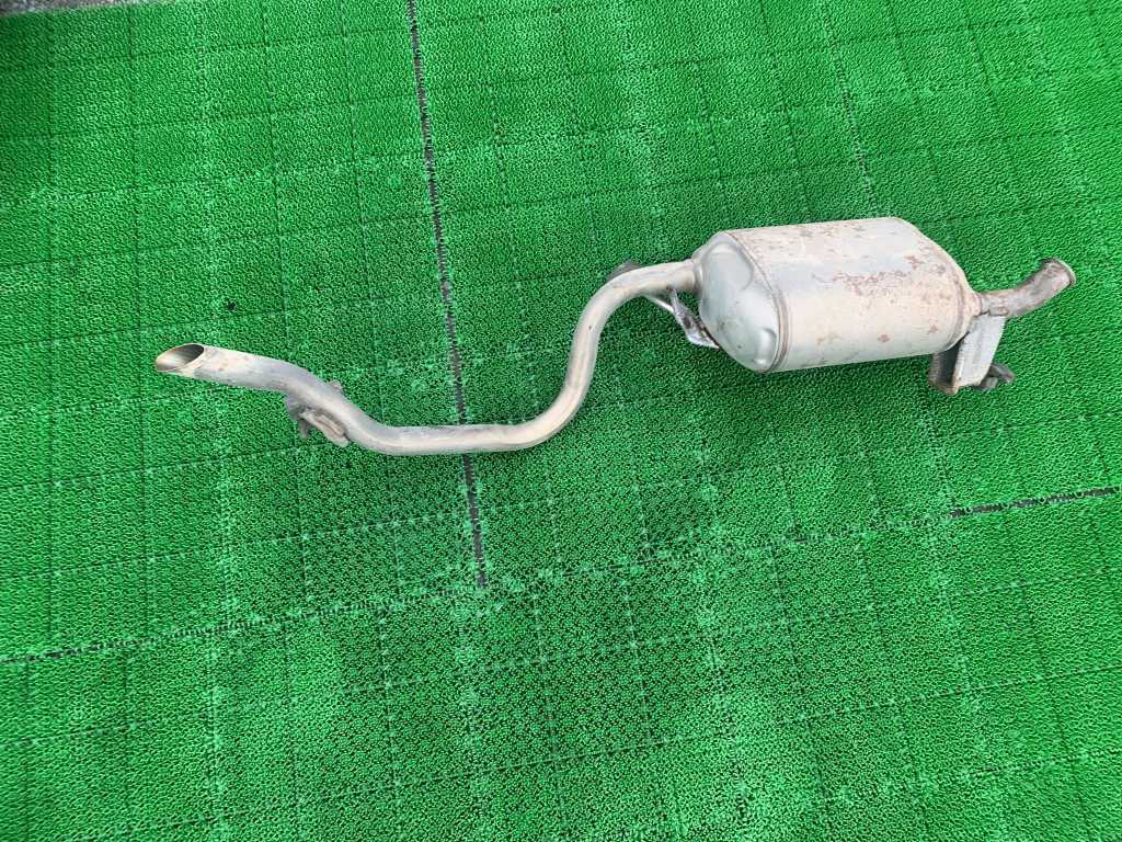 1 ワゴンR MH23S AZワゴン MJ23S 純正 リアマフラー リヤマフラー テールパイプ タナ落ち無し_画像3