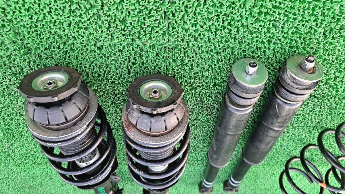 1116　スズキ ソリオ MA36S 純正 サスペンション 1台分 フロントストラット リアショックアブソーバー スプリング バネ 左右セット_画像6