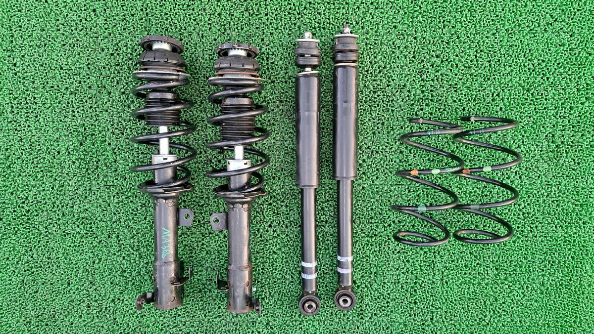 1116　スズキ ソリオ MA36S 純正 サスペンション 1台分 フロントストラット リアショックアブソーバー スプリング バネ 左右セット_画像7
