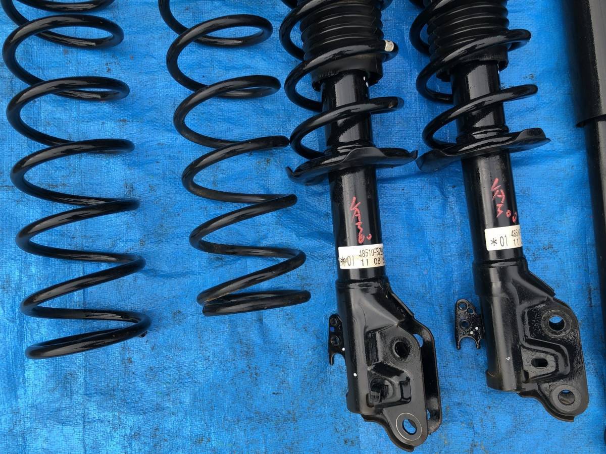 LA300S ミライース サス ショック ストラット スプリング左右 漏れなし フロント リア ショックアブソーバー左右 　バネ 71182KM_画像5