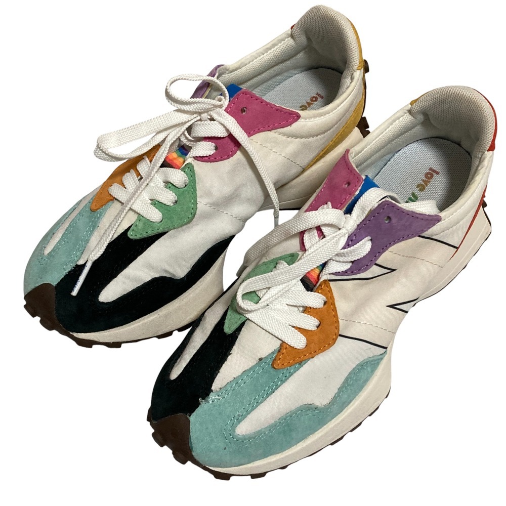  прекрасный товар New Balance New balance MS327PRD Pride pa Claw cut спортивные туфли 24.5cm многоцветный 