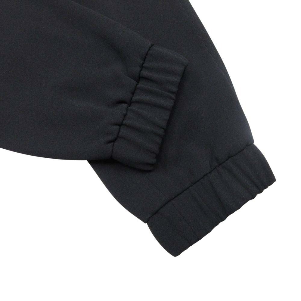 良品 Theory セオリー ノーカラー ジャケット ジョガーパンツ スーツ セットアップ イージーウエスト 2 黒 ブラック_画像9