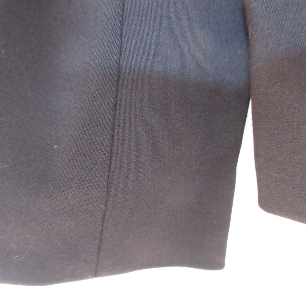 美品 Theory セオリー ストレッチ シングル ジャケット ひざ丈 スカート スーツ セットアップ 0/X0 ブラック_画像6