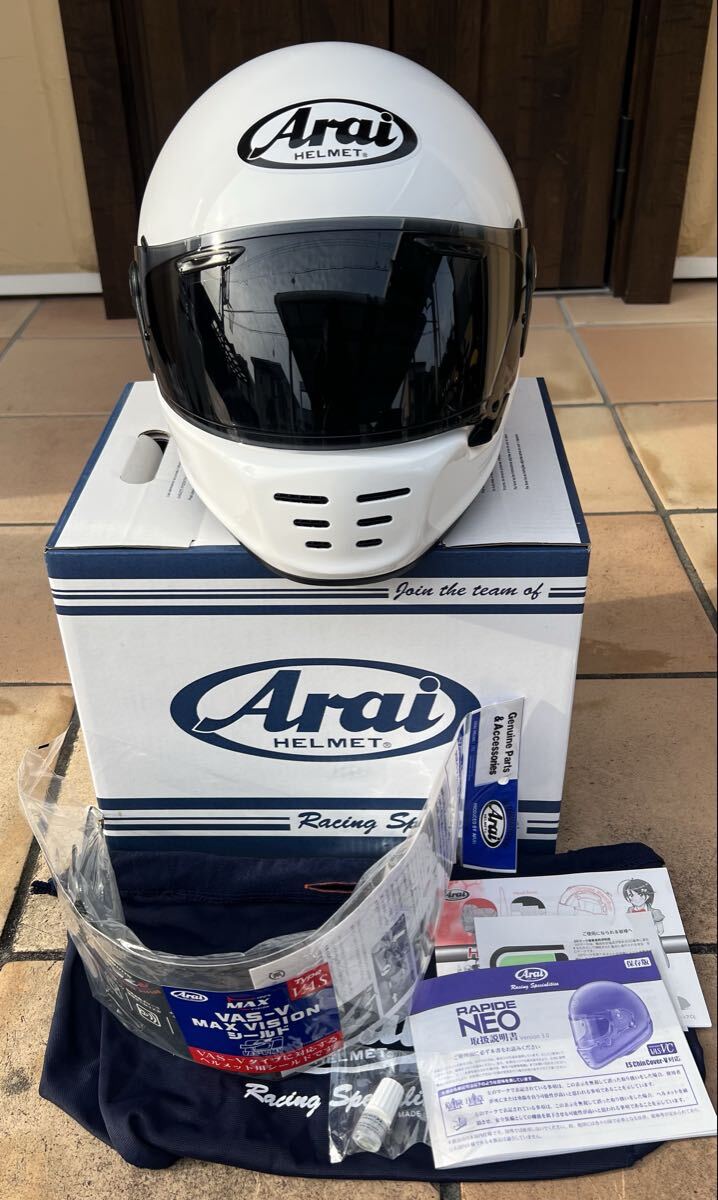 Arai アライ RAPIDE NEO フルフェイスヘルメト　XLサイズ ラパイドネオ_画像1
