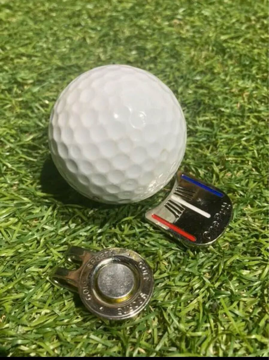 新品 ゴルフ ラインマーカー マグネット式_画像5