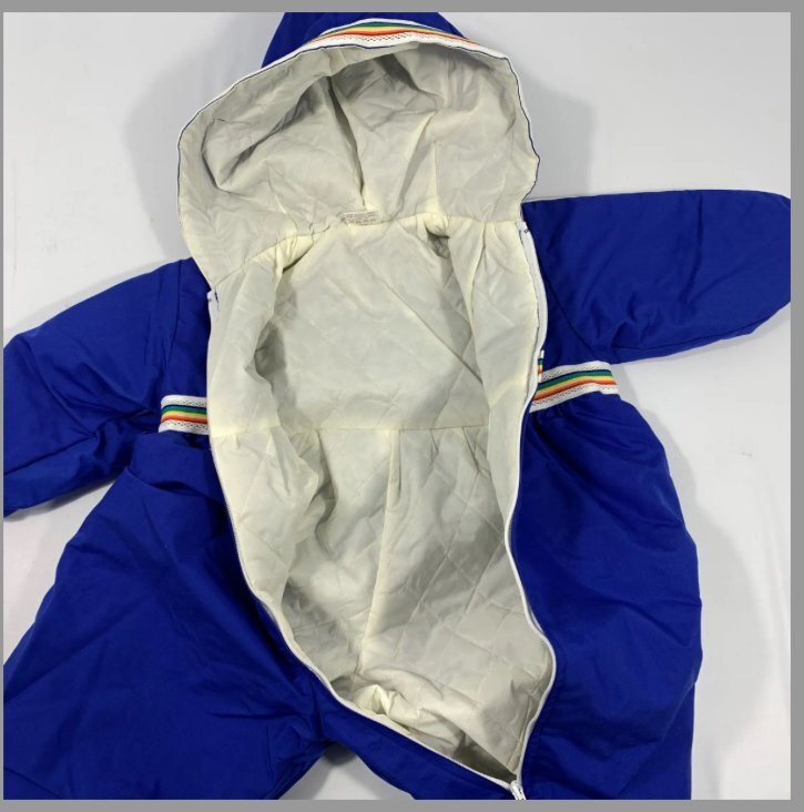 つなぎ　雪遊び　スキー　スノーボード　カバーオール　オーバーオール　キッズ　90㎝　現状品 OS11.039_画像3