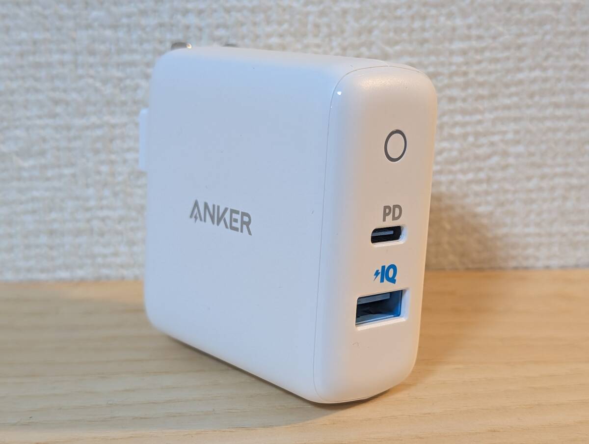 Anker PowerPort PD 2 20W PD対応 2ポート USB-A & USB-C 充電器_画像1