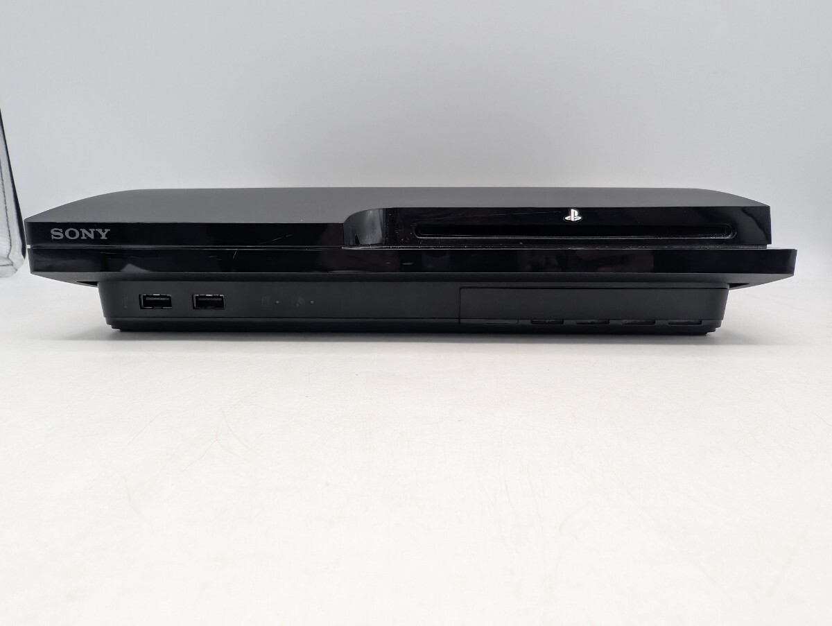 送料無料 動作品 SONY ソニー PlayStation3 160GB チャコール・ブラック CECH-2500A プレイステーション3 PS3 BLACK 黒色 ゲーム機本体_画像4