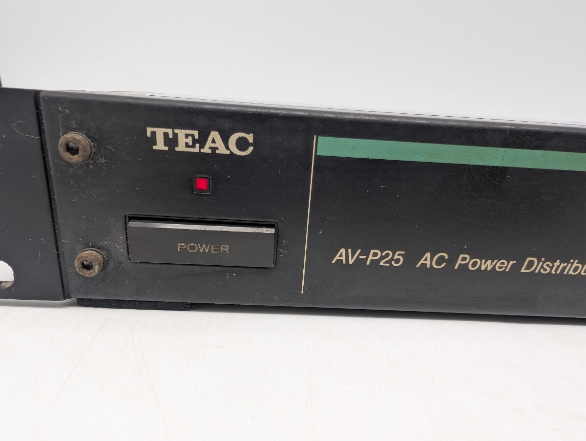 送料無料 TEAC AC Power Distributor AV-P25 ティアック パワーディストリビューター 音響機器 オーディオ機器_画像2
