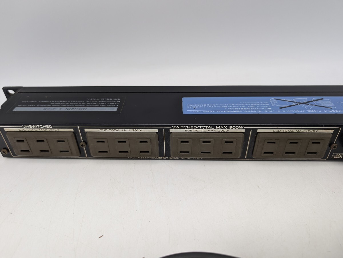 送料無料 TEAC AC Power Distributor AV-P25 ティアック パワーディストリビューター 音響機器 オーディオ機器_画像6