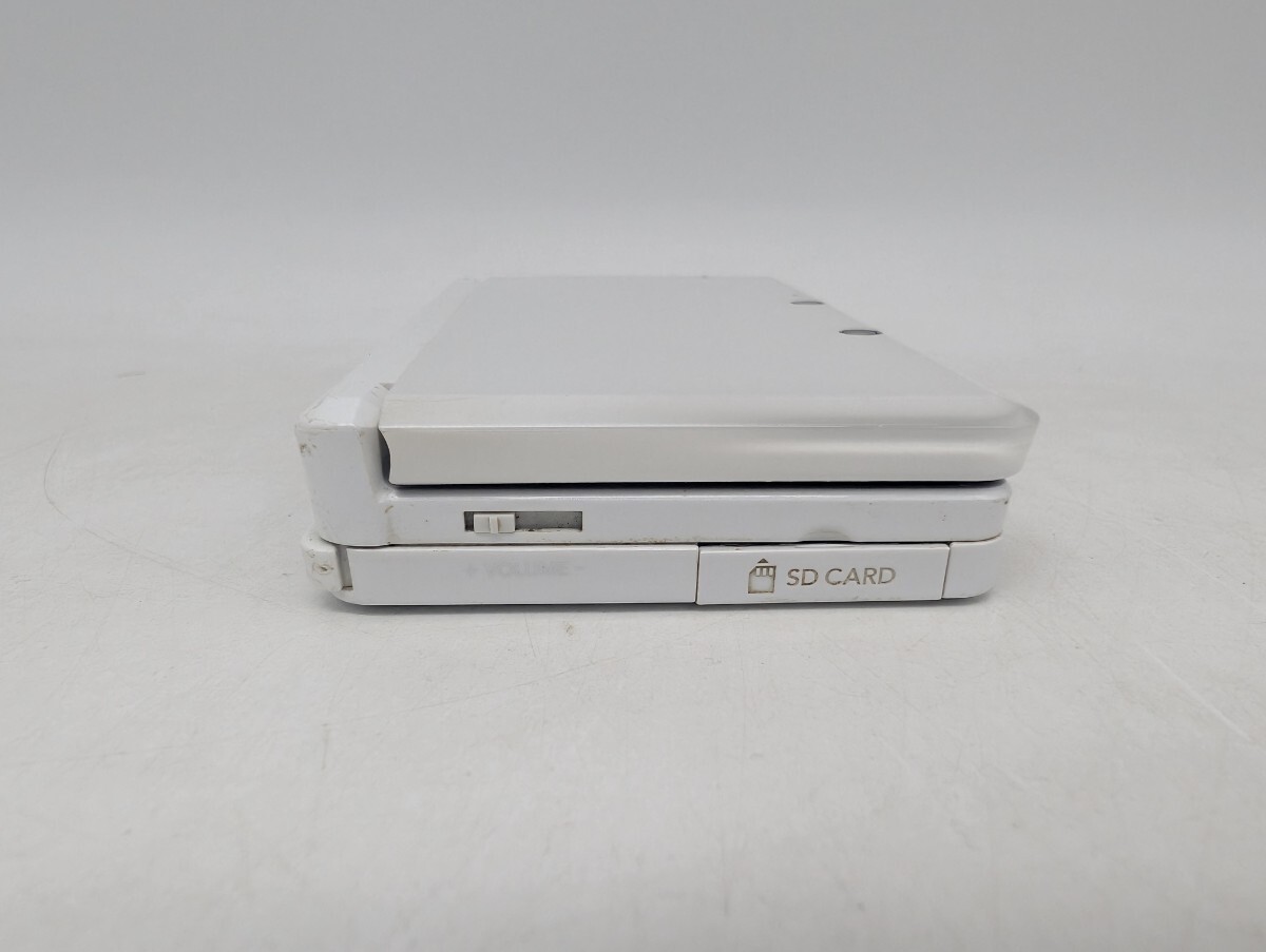 送料無料 動作品 Nintendo 任天堂 3DS CTR-001 ゲーム機本体 ホワイト WHITE 白_画像5