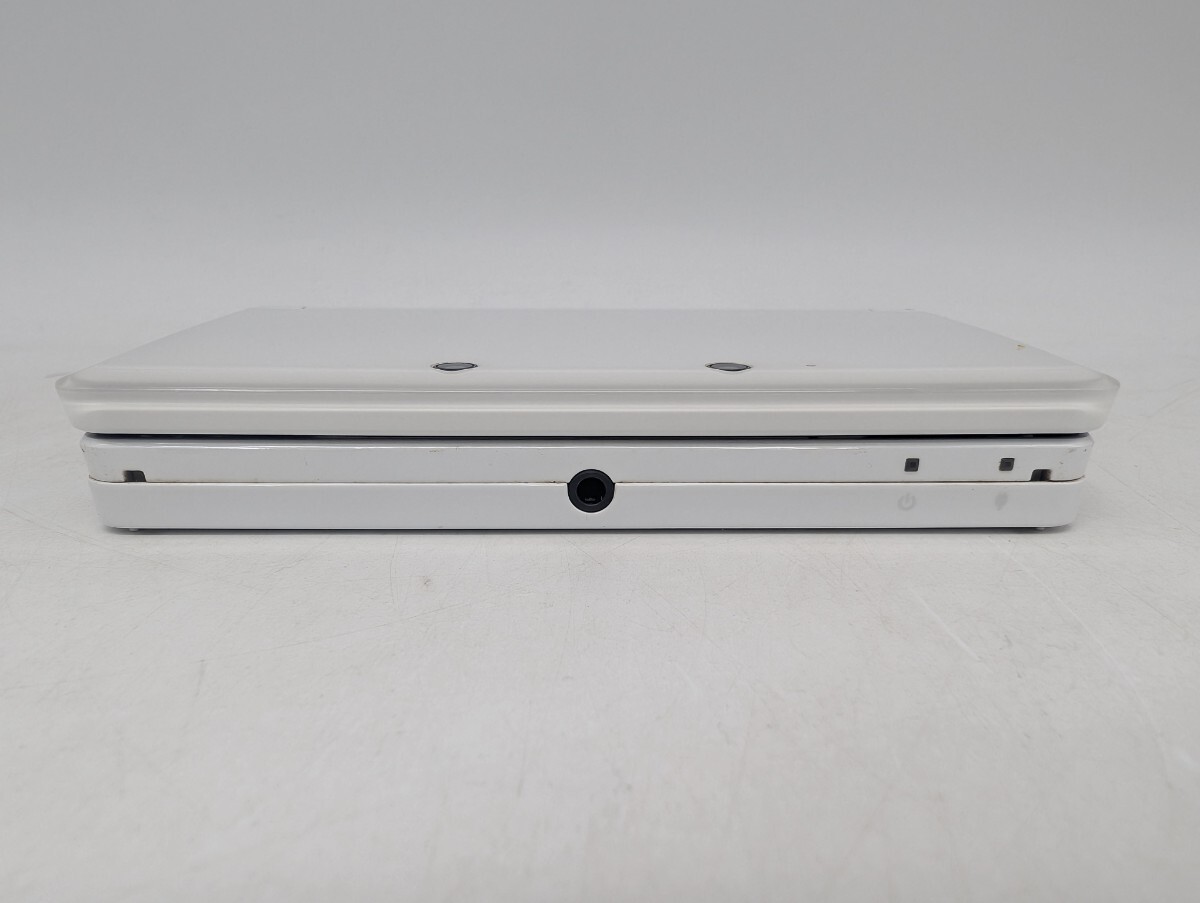 送料無料 動作品 Nintendo 任天堂 3DS CTR-001 ゲーム機本体 ホワイト WHITE 白_画像6