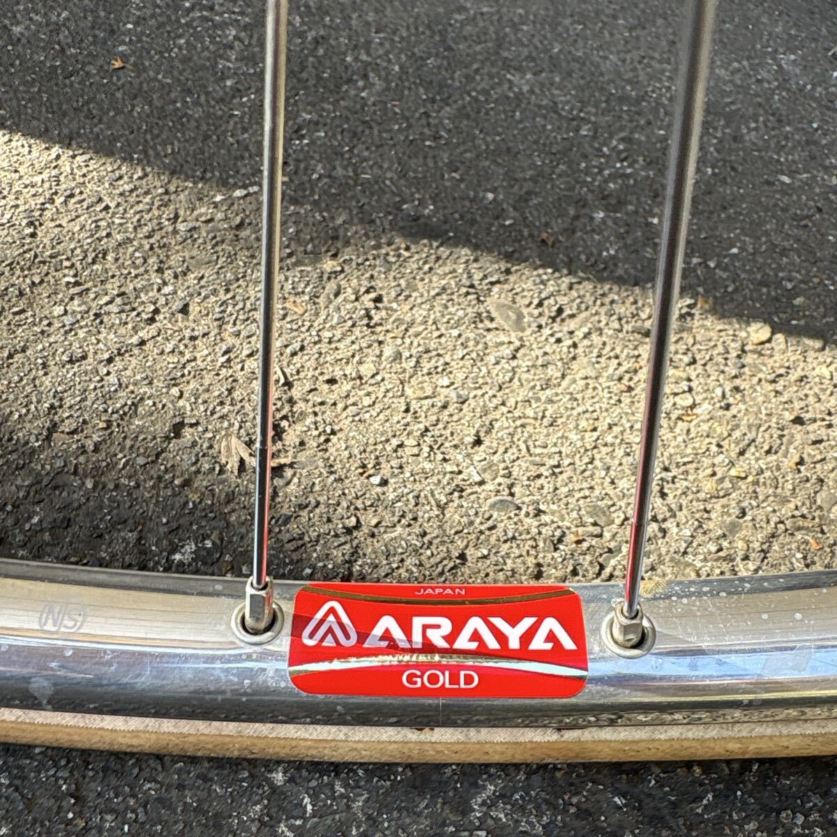 ARAYA ホイールセット リム DURA-ACE_画像4
