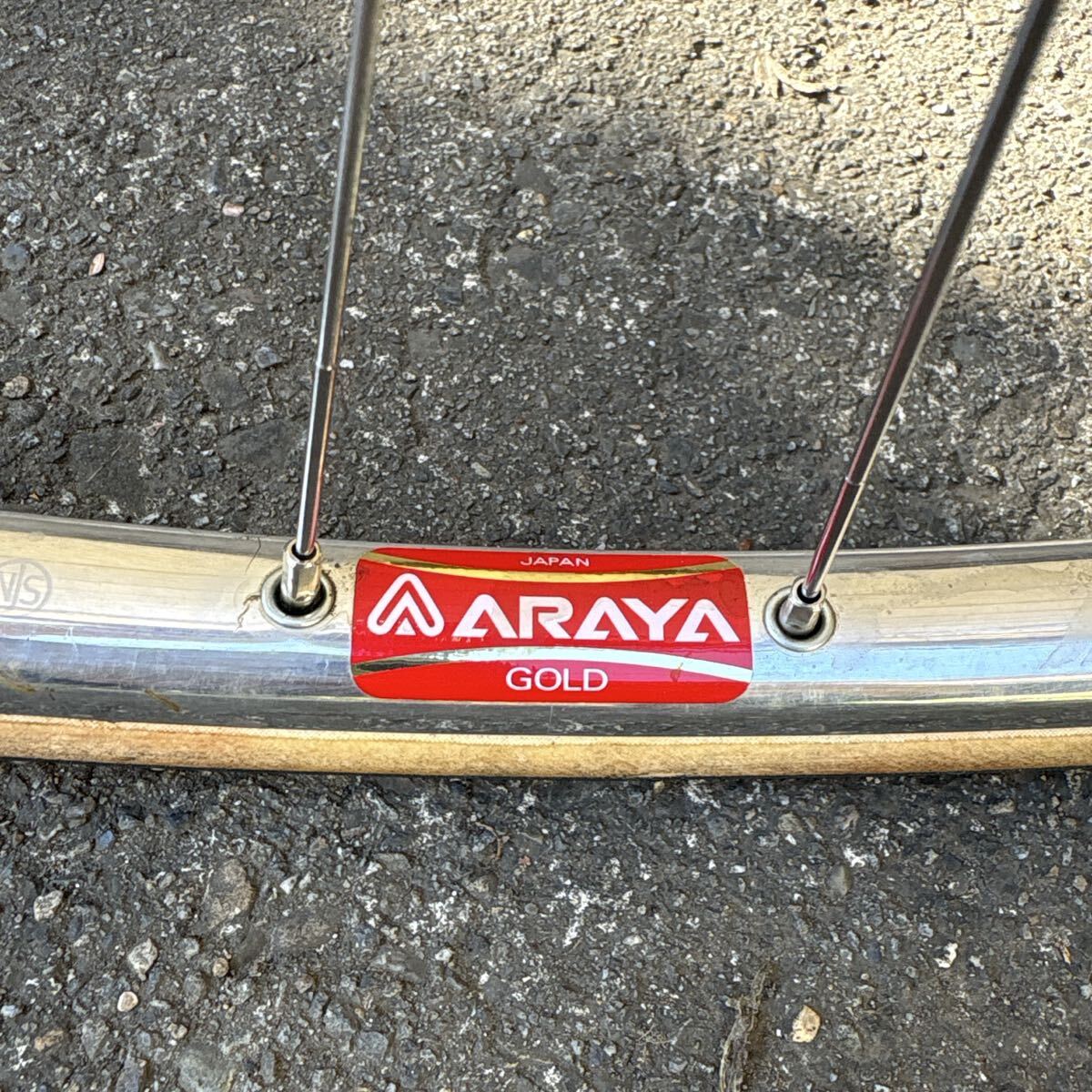 ARAYA ホイールセット リム DURA-ACE_画像8