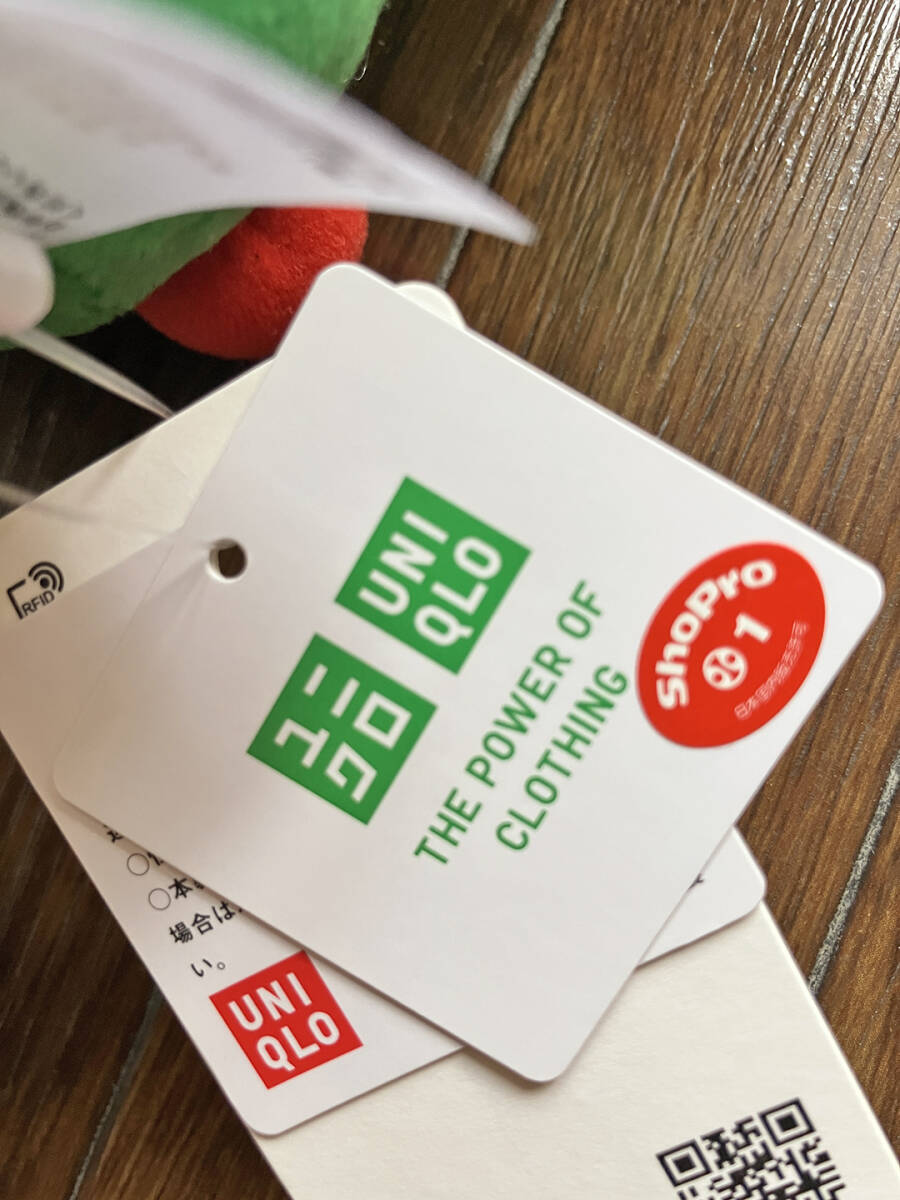  Uniqlo сотрудничество Doraemon зеленый мягкая игрушка 