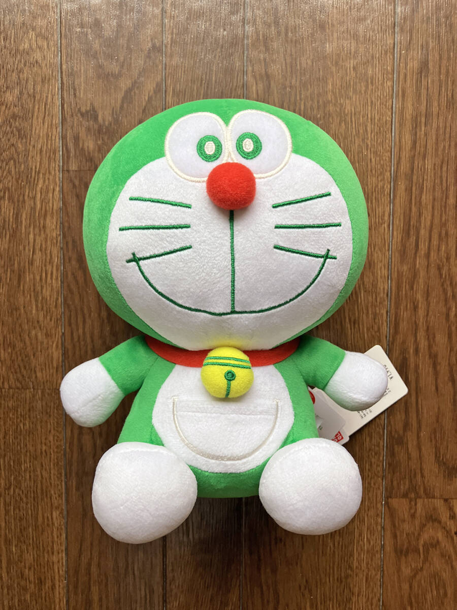  Uniqlo сотрудничество Doraemon зеленый мягкая игрушка 