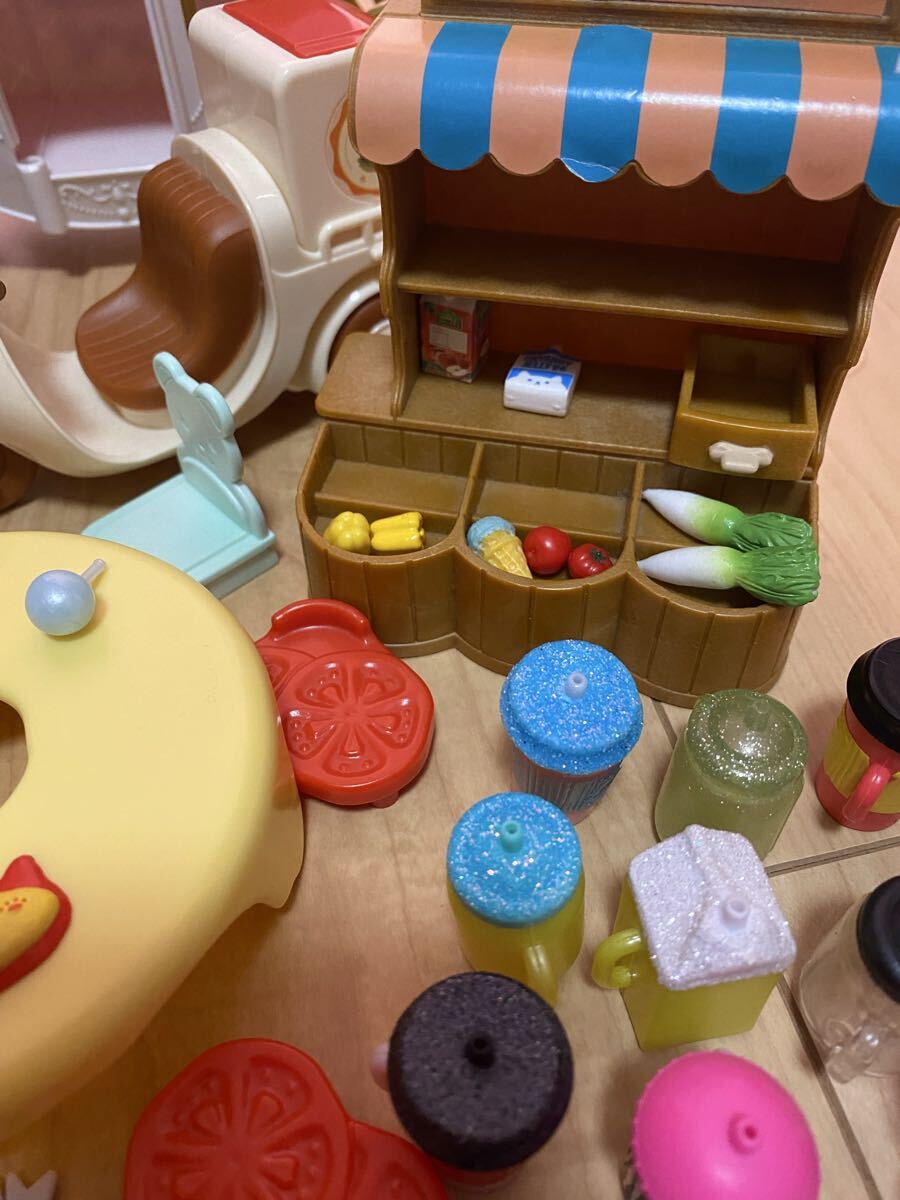 シルバニア ファミリーカー ハンバーガーワゴン セット まとめ売り_画像5