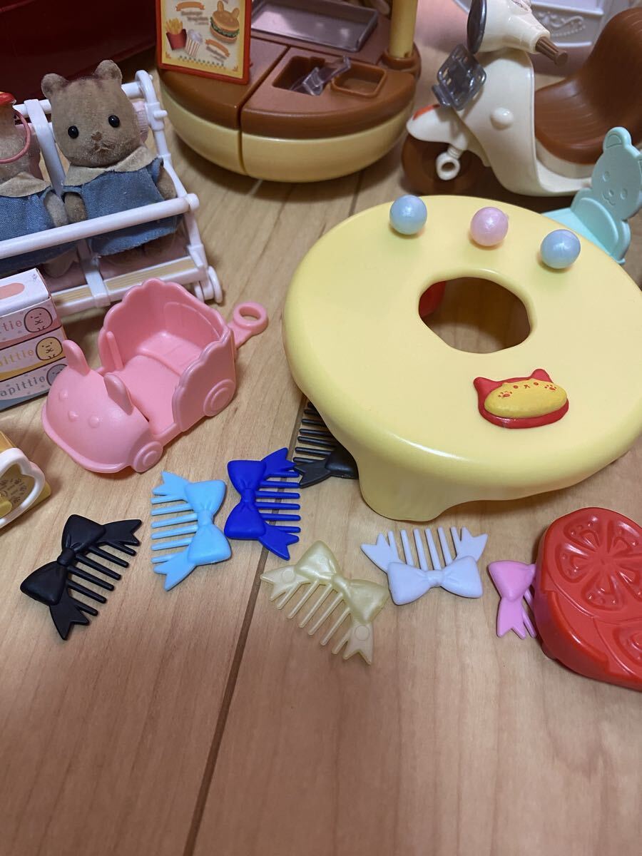 シルバニア ファミリーカー ハンバーガーワゴン セット まとめ売り_画像6