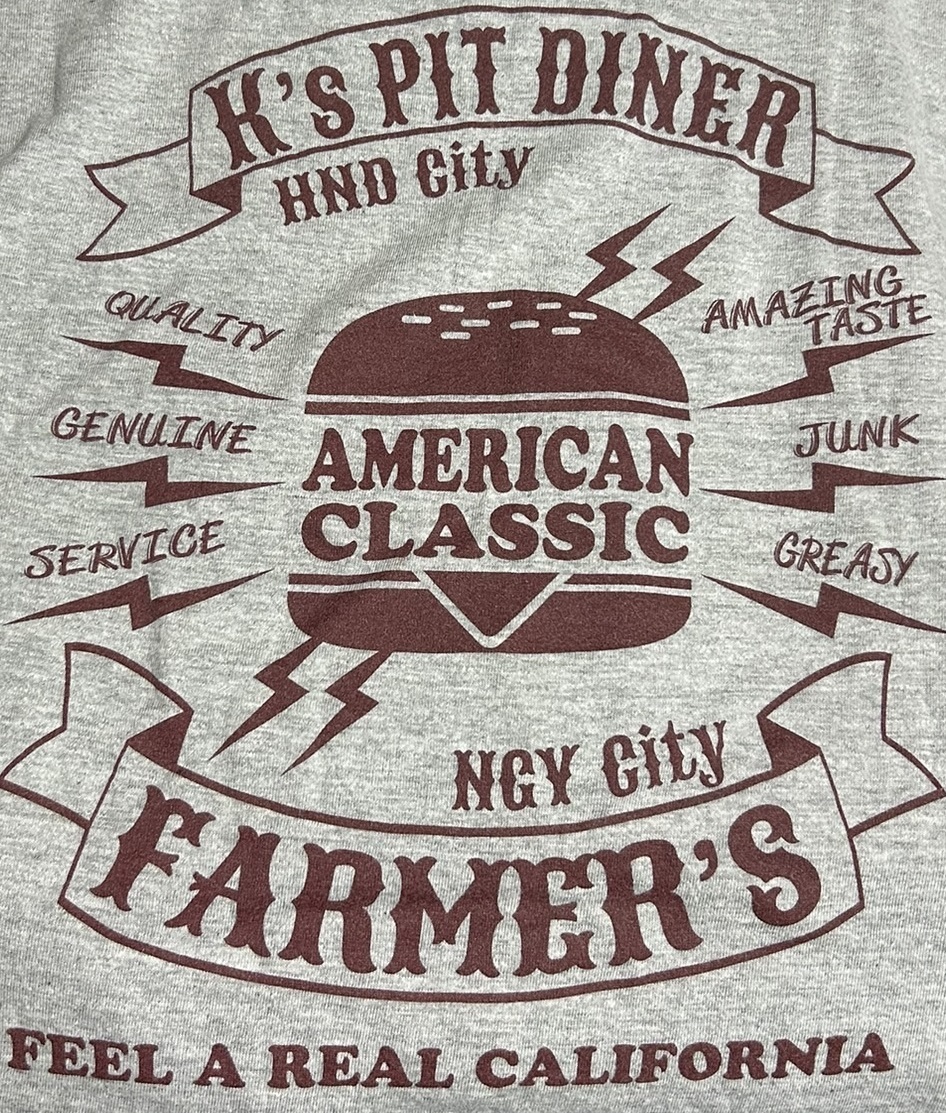 アメカジ古着ロンT2枚_MFSB by FARMERS 長袖Tシャツ_メンズМサイズ_63レザーズ_ケーズピット_正規品_コラボWネーム_画像10