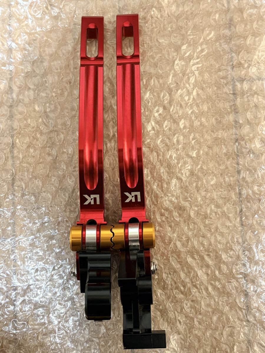 CB400SF ユーカナヤ レバー レッド NC39 NC42 CB400SB_画像1