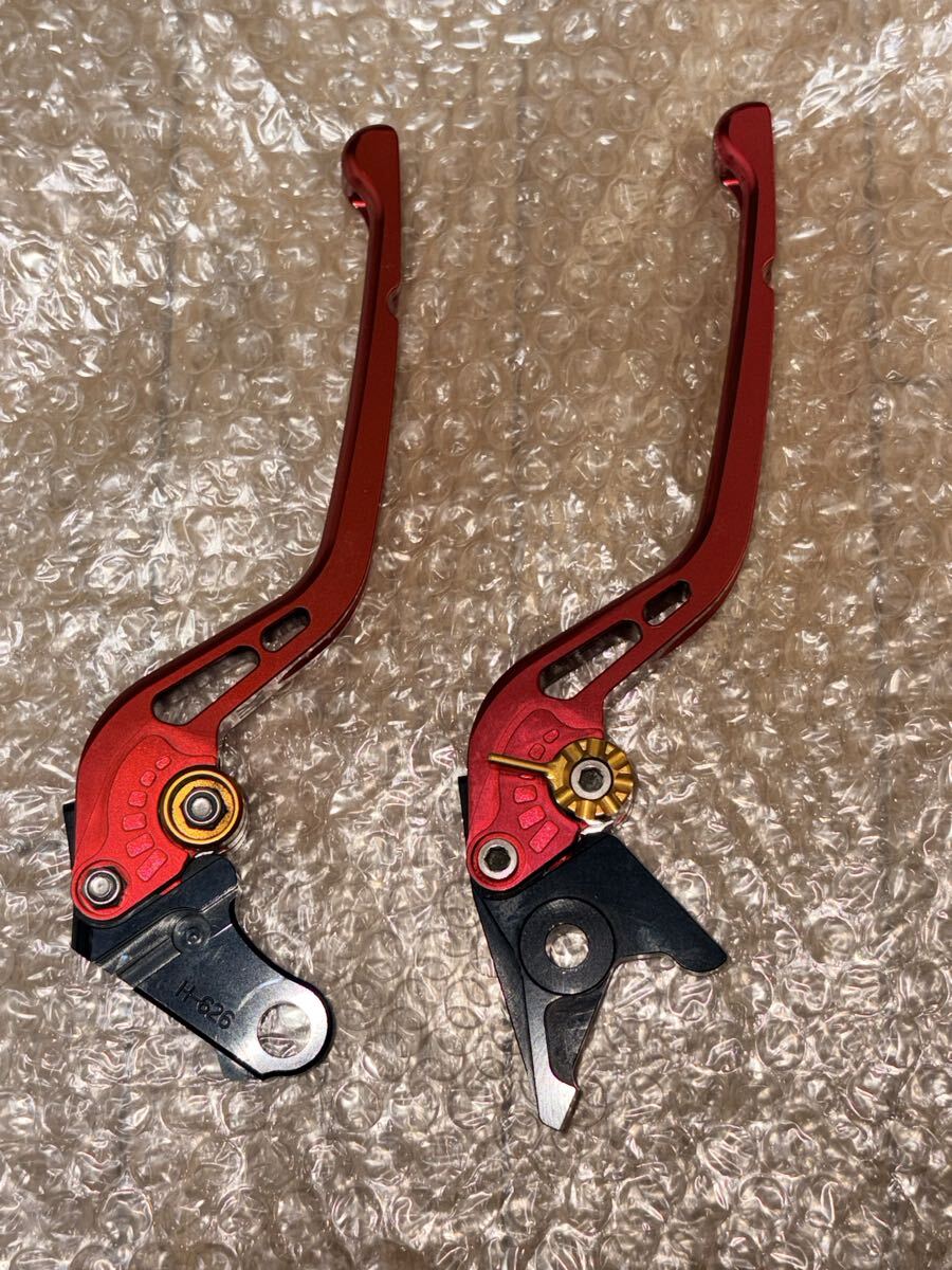 CB400SF ユーカナヤ レバー レッド NC39 NC42 CB400SB_画像3