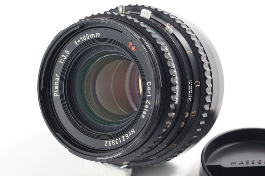【 HORITA CAMERA 】B(良品) 3381 HASSELBLAD Carl Zeiss T* Planar 100mm F3.5 C 6213892 ハッセルブラッド 単焦点 プラナー 稀少品_画像2