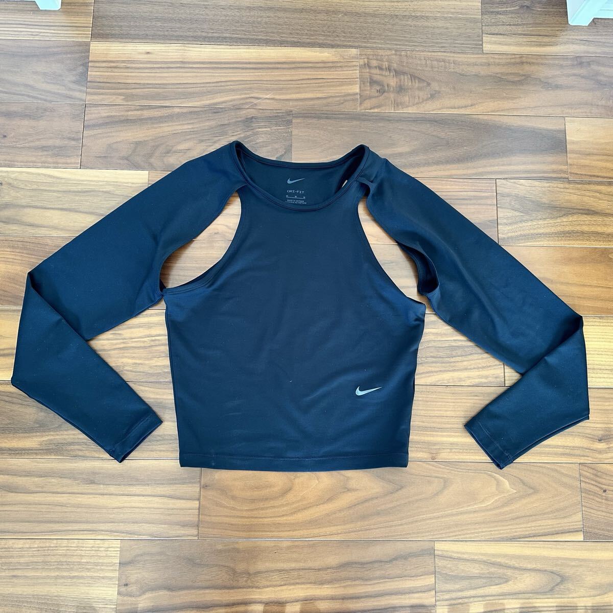 ナイキ Dri-FIT ステルス エバポレーション シティ M ブラック 長袖 NIKE_画像2